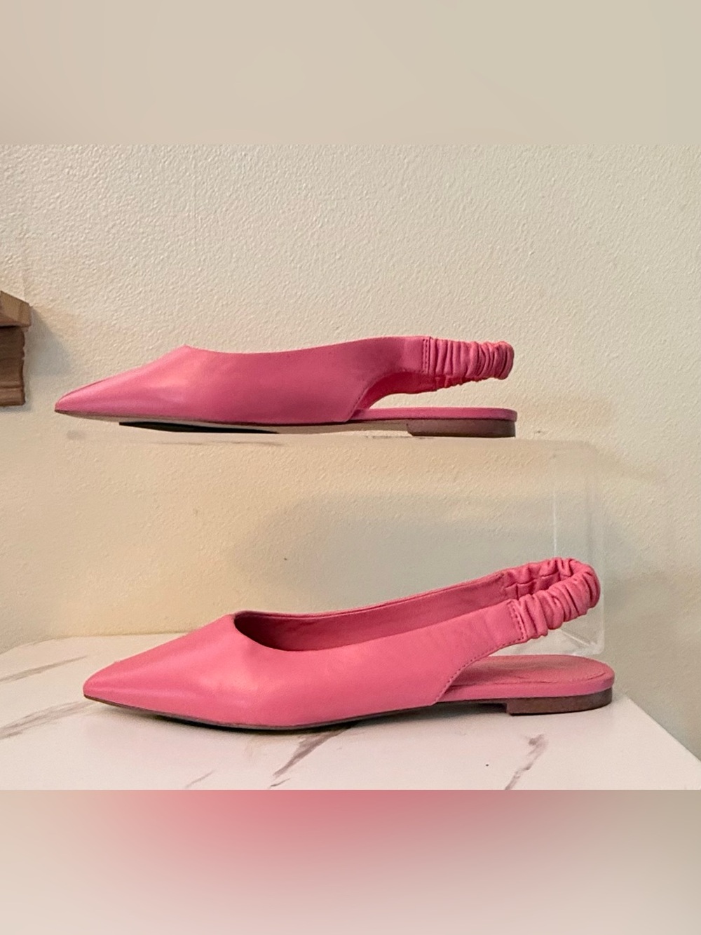 Sam Edelman Whitney Pink Slingback Mules,  Great Condition, Size 7-1/2 - Picture 2 of 13